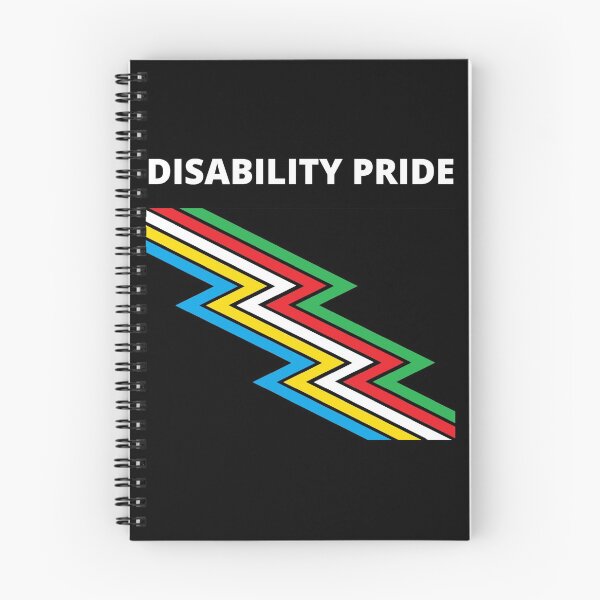 Item preview, DISABILITY PRIDE with flag designed and sold by uniqueitems.