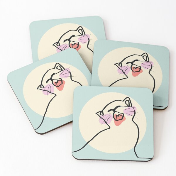 Item preview, Best Days Are Meow Days Digital Line Art Design designed and sold by shesandesu.