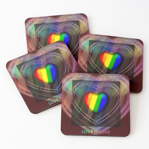 Item preview, Rainbow Heart 2 designed and sold by Jim Marjoram.