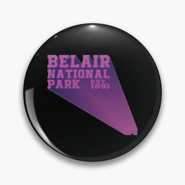 Item preview, Belair National Park Retro Logo in Purple designed and sold by SageTshirts.