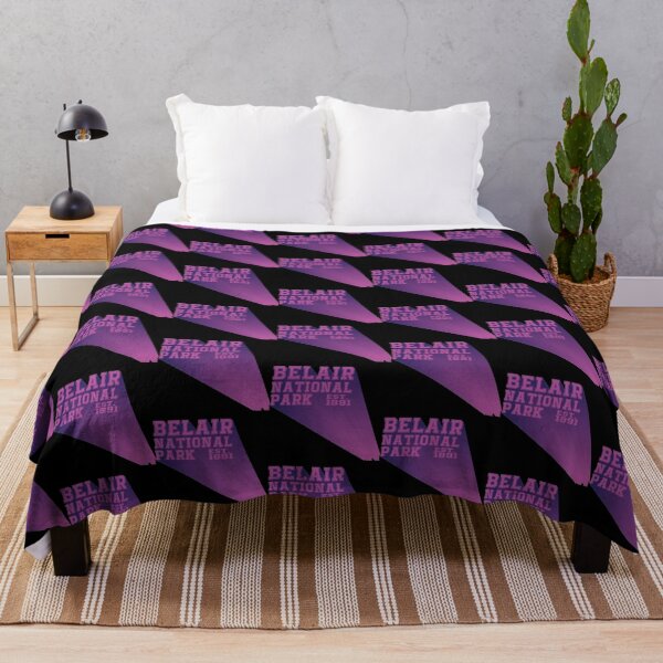 Item preview, Belair National Park Retro Logo in Purple designed and sold by SageTshirts.