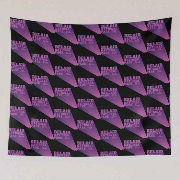 Item preview, Belair National Park Retro Logo in Purple designed and sold by SageTshirts.
