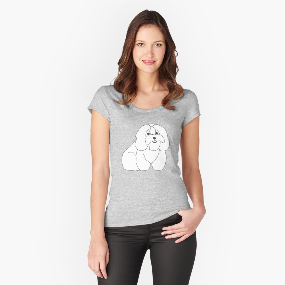 Item preview, Fitted Scoop T-Shirt designed and sold by MatejaLukezic.