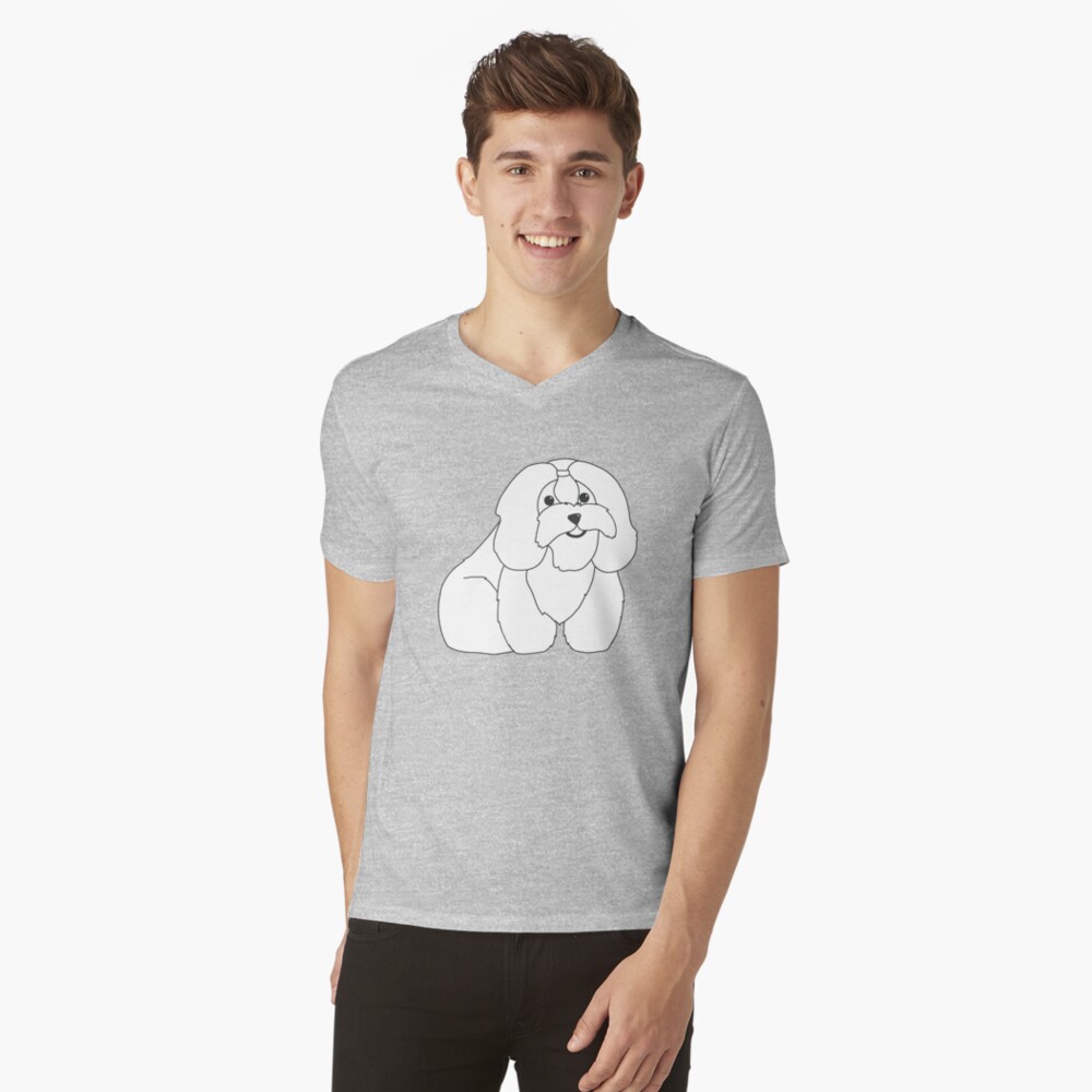 Item preview, V-Neck T-Shirt designed and sold by MatejaLukezic.