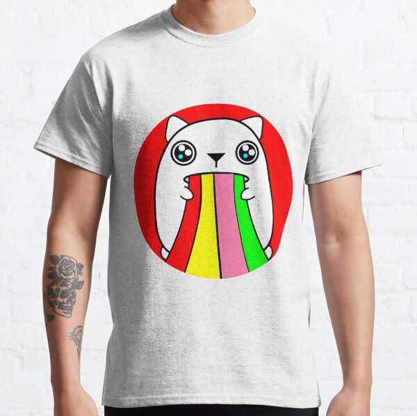 Exploding Rainbow Kittens - Rainbow Cats- Cute Rainbow Cats - Rainbow Kittens - Japanese Art Classic T-Shirt
