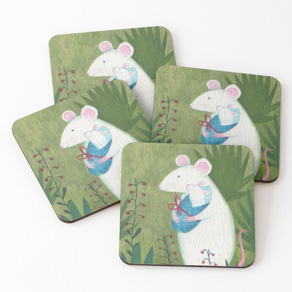 Item preview, Mother mouse and her baby designed and sold by Oksana Tarasova.
