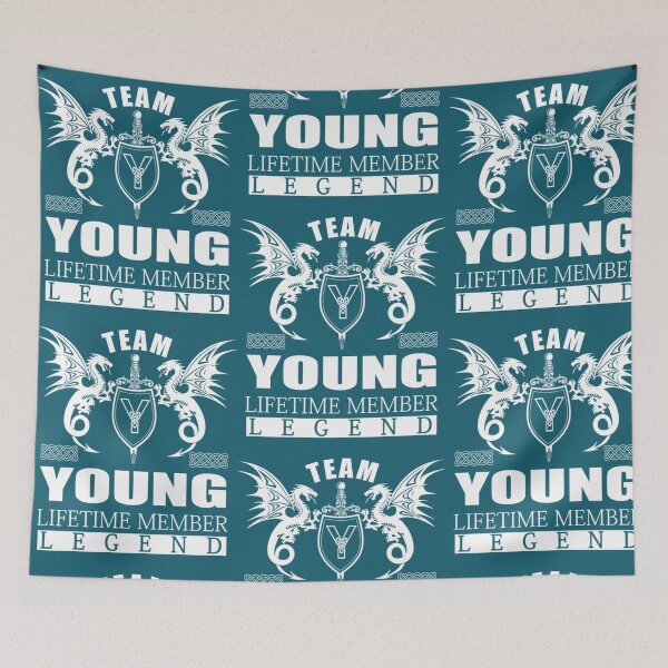 Item preview, Young Team YOUNG Lifetime Member Legend designed and sold by WildRagsTees.