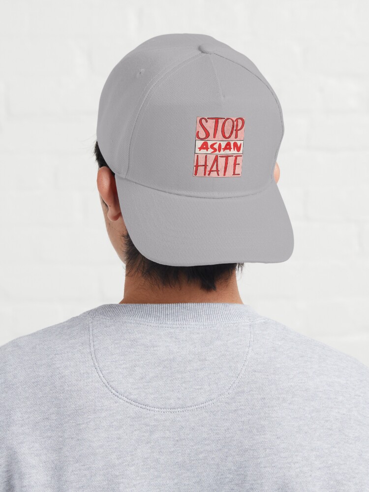 Alternate view of Asian Support- Stop Asian Hate - Anti Asian Racism Awareness Cap