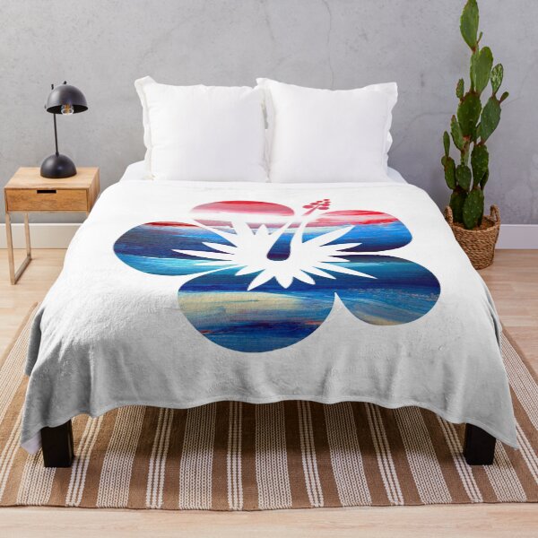 Item preview, Sunset Hibiscus Art designed and sold by coco-pipes.