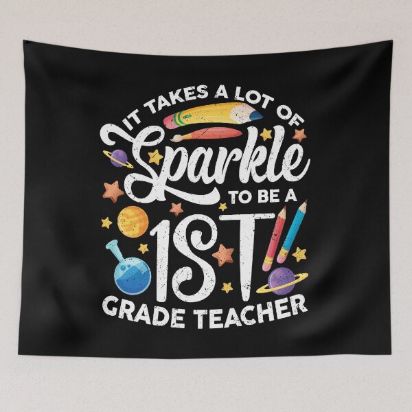 Item preview, 1st Grade Teacher It Takes A Lot Of S-Parkle To Be designed and sold by kristazzsa112.