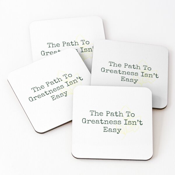 Item preview, The Path To Greatness Isn't Easy designed and sold by minynature.