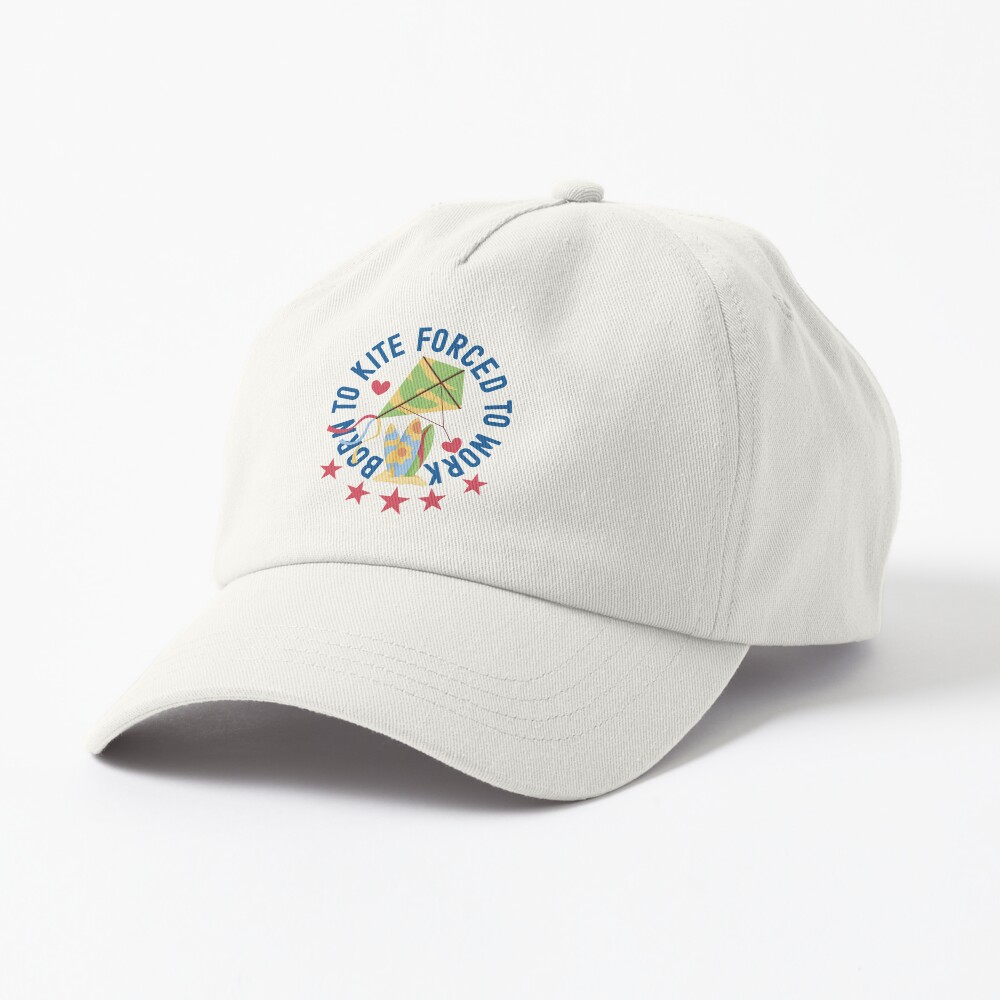 Born To Kite Forced To Work Kite and Surfing Lover Cap