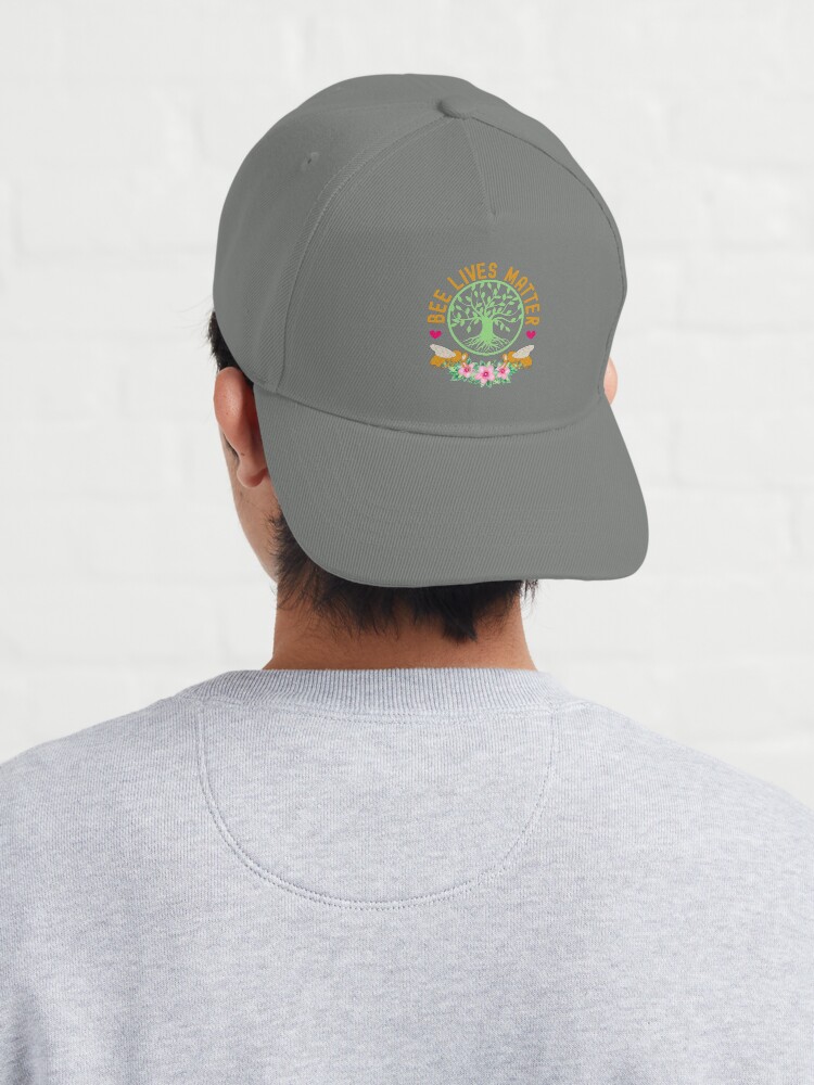 Alternate view of We The Free Honey Bee Lives Matter Beekeeper Outfit Cap