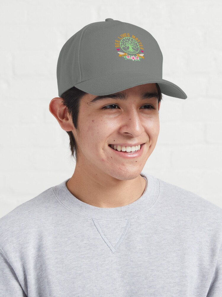 Alternate view of We The Free Honey Bee Lives Matter Beekeeper Outfit Cap