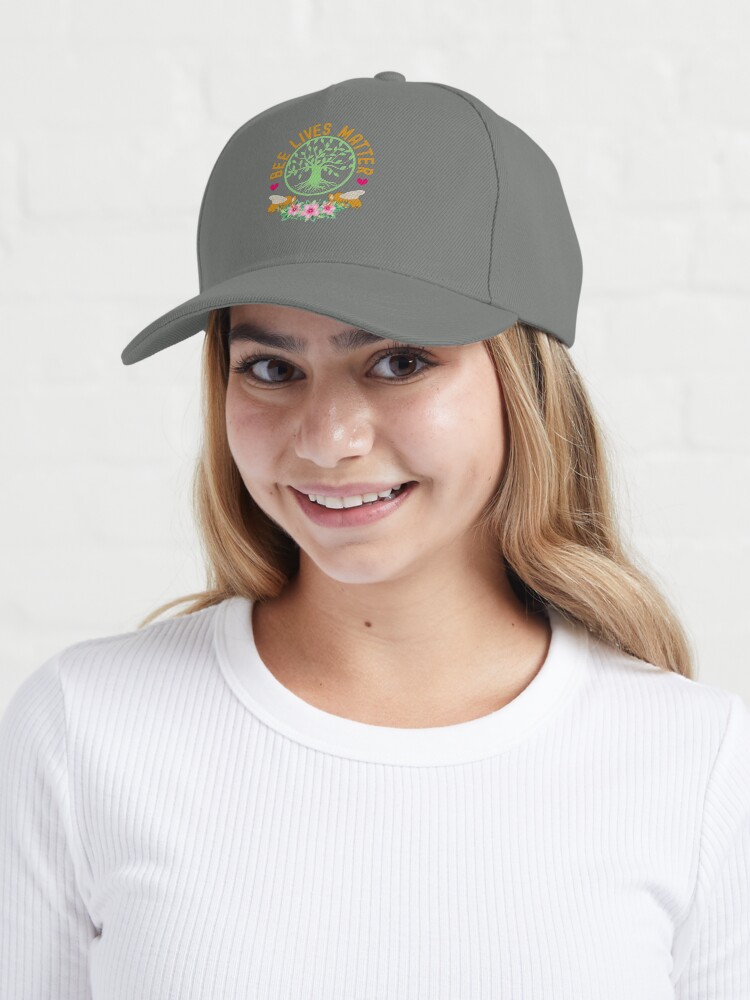 Alternate view of We The Free Honey Bee Lives Matter Beekeeper Outfit Cap