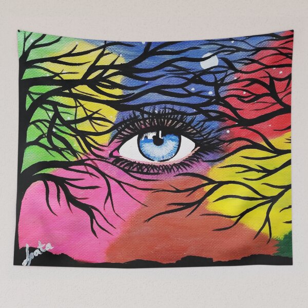 Item preview, Eye Painting designed and sold by LataArtStudio.