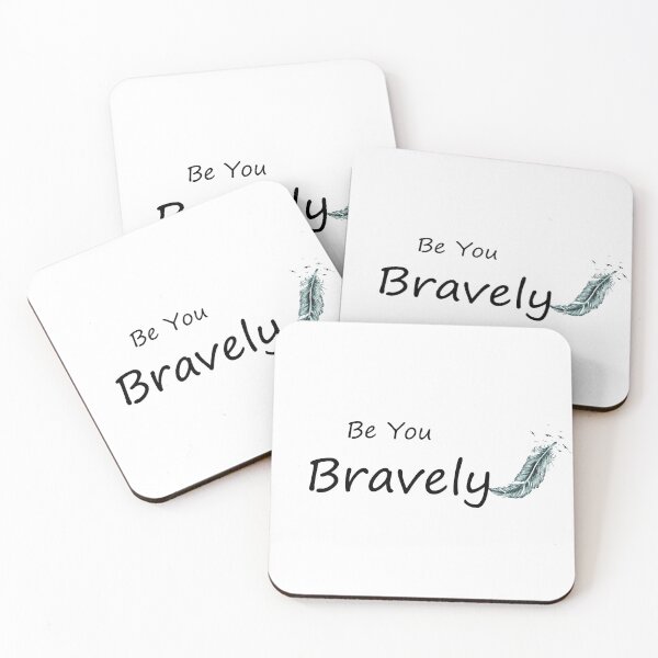 Item preview, Be You Bravely designed and sold by Anoirshop ⭐⭐⭐⭐⭐.