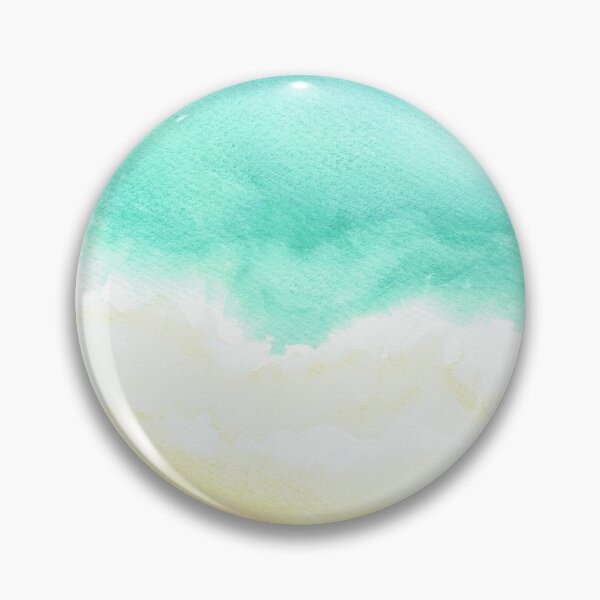 Item preview, Lámina de acuarela Aqua Beach designed and sold by DebsHeArtStudio.