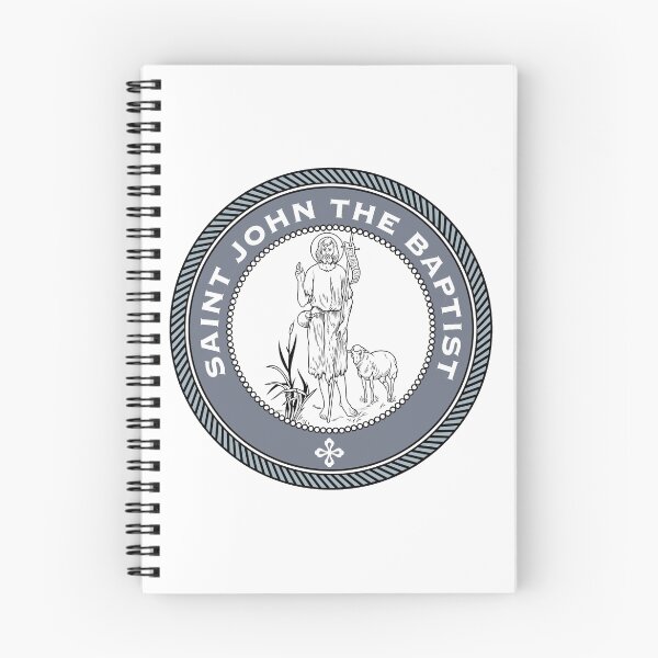 Item preview, ST JOHN THE BAPTIST MEDALLION designed and sold by CatholicSaints.