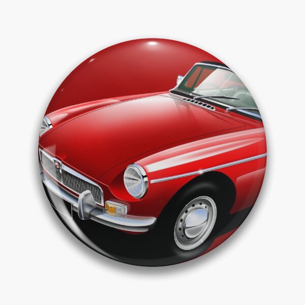 Item preview, MG B Roadster Illustration designed and sold by RJWautographics.