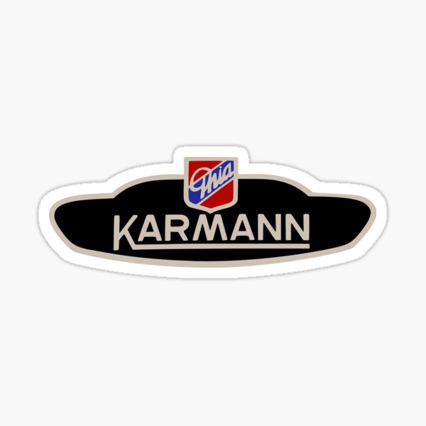 Karmann Karosserie Sticker for Sale by russelltate