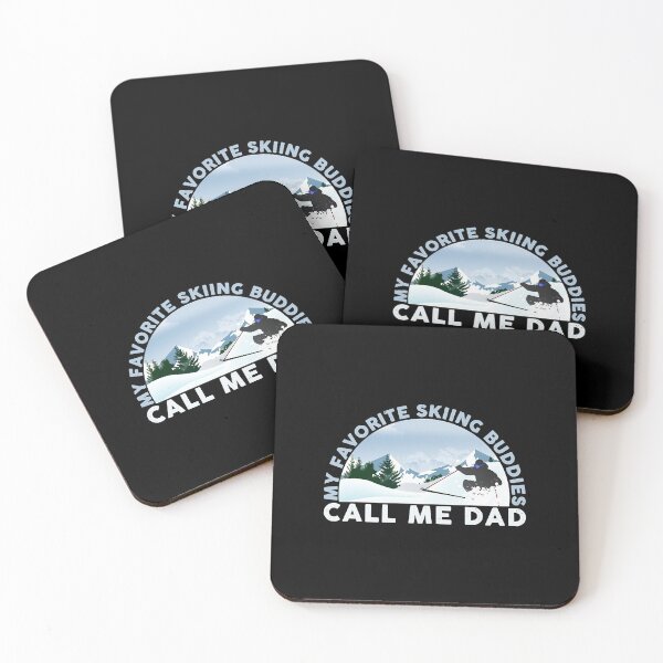 Item preview, My Favorite Skiing Buddies Call Me Dad  designed and sold by renvogelpohl.