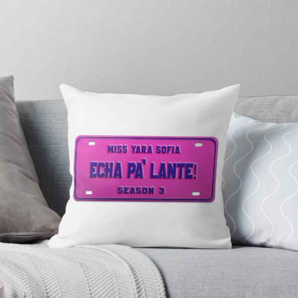 Item preview, Echa Pa' Lante! - Yara Sofia License Plate designed and sold by nationalpride.