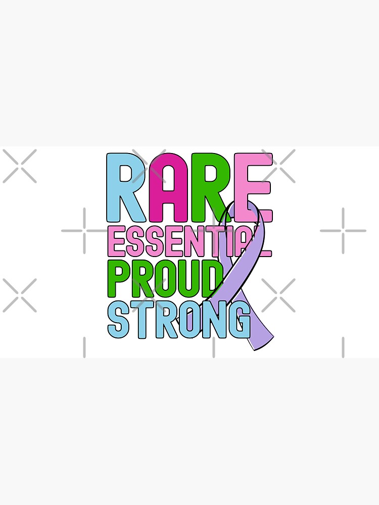 Rare Disease Day Essential Proud Strong People Awareness by CWartDesign