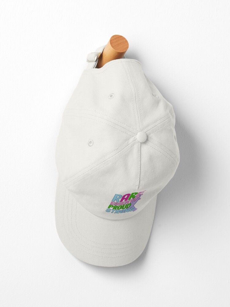 Alternate view of Rare Disease Day Essential Proud Strong People Awareness Cap