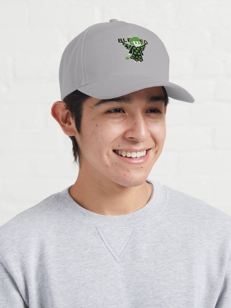 Alternate view of Lucky Clover Blessed Angel - Good Luck Charm Cap