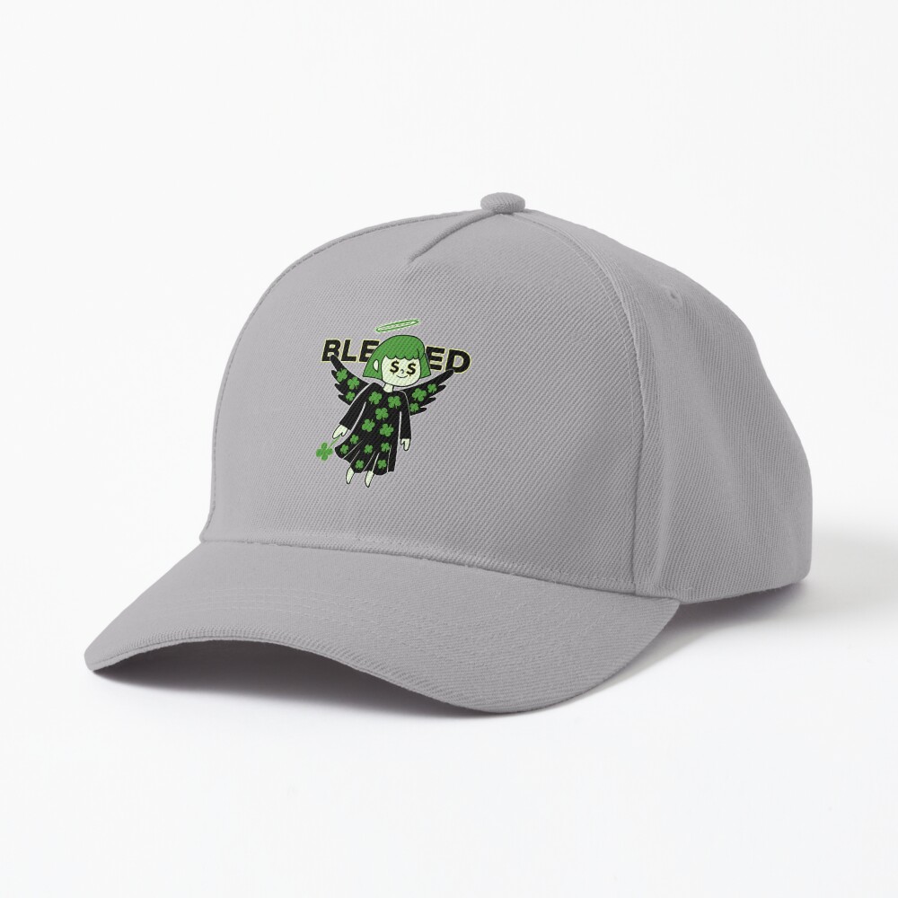 Lucky Clover Blessed Angel - Good Luck Charm Cap