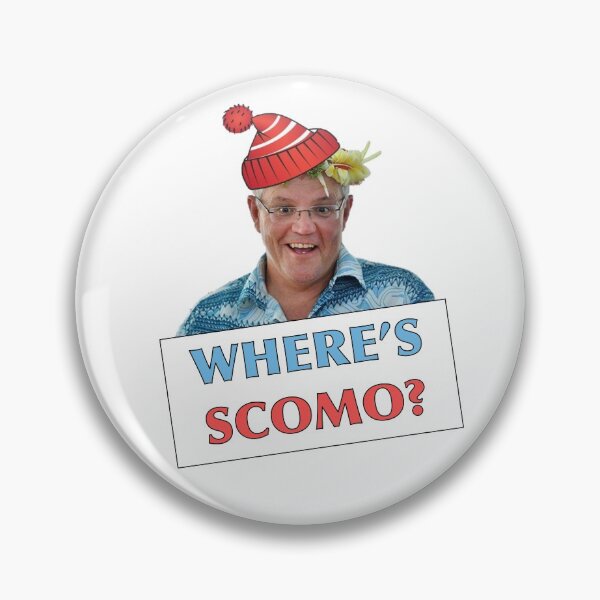 Item preview, WHERE'S SCOMO? designed and sold by noumen0ndesign.