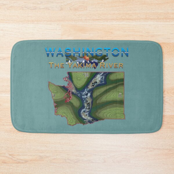 Item preview, WASHINGTON THE YAKIMA RIVER III designed and sold by MikaelJenei.