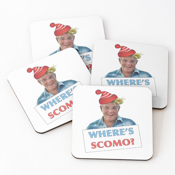 Item preview, WHERE'S SCOMO? designed and sold by noumen0ndesign.