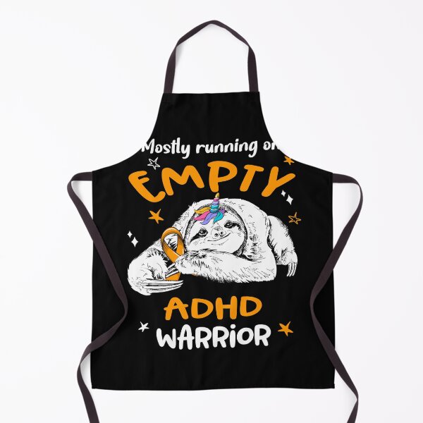 Item preview, Mostly running on Empty ADHD Warrior designed and sold by ElizabethS809.