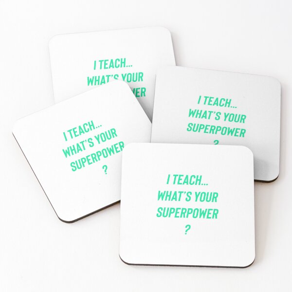 Item preview, I teach …what’s your superpower? designed and sold by Kidzx6.