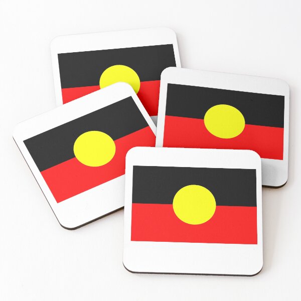 Item preview, Australian aboriginal flag designed and sold by Anup786.