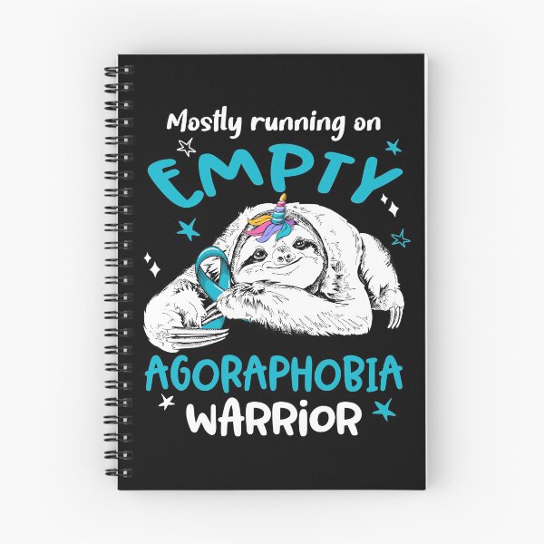 Item preview, Mostly running on Empty Agoraphobia Warrior designed and sold by ElizabethS809.