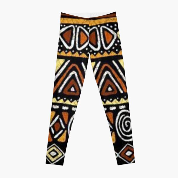 Bright and Colourful African Print leggings