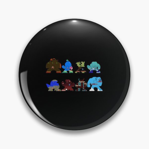 Item preview, The Eight Bosses - Megaman 2 - v.2  designed and sold by renvogelpohl.