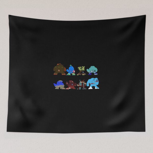 Item preview, The Eight Bosses - Megaman 2 - v.2  designed and sold by renvogelpohl.