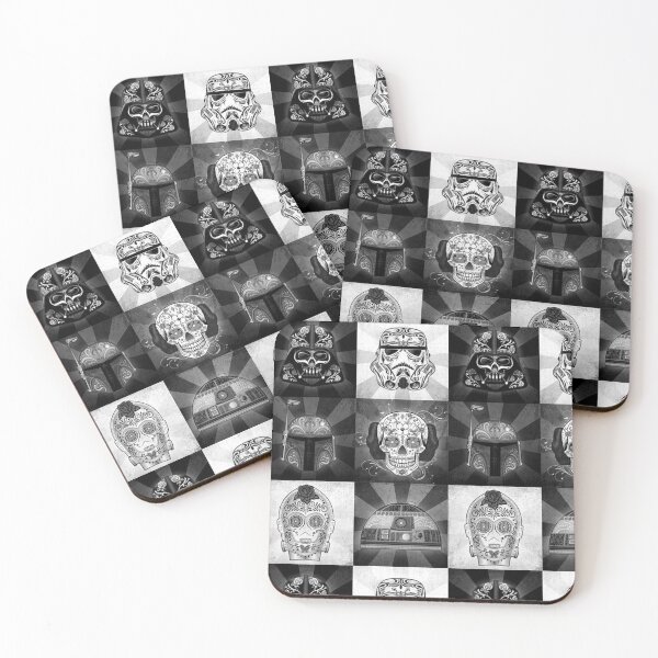 Item preview, mexican skulls of the galaxies designed and sold by Kla357.