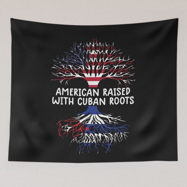 Item preview, american raised with cuban roots cuba flag designed and sold by HelenMaryF.