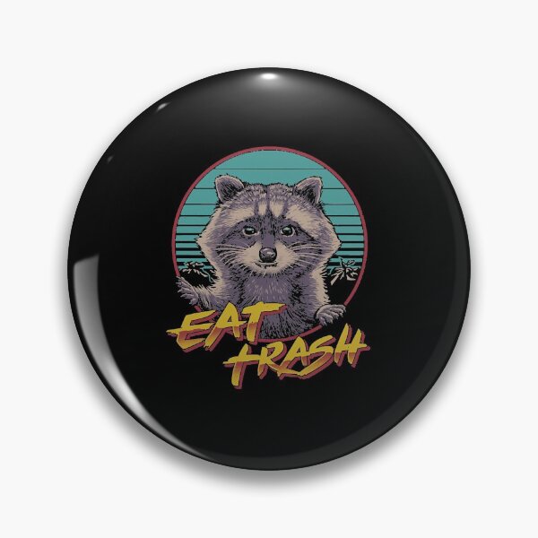 Item preview, Eat Trash Back Print  designed and sold by giftdosier.