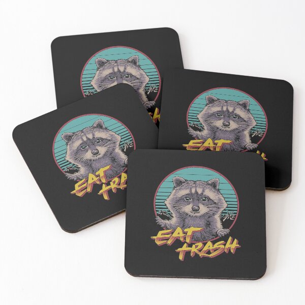 Item preview, Eat Trash Back Print  designed and sold by giftdosier.