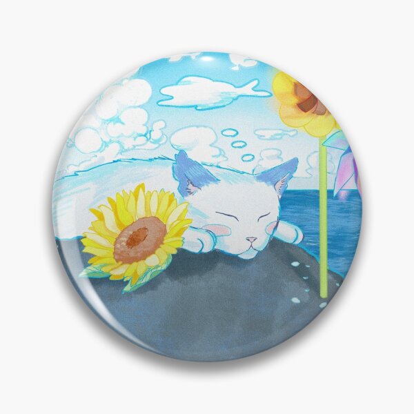 Item preview, Ocean Cat in the Breeze designed and sold by Ahi (あひほ).