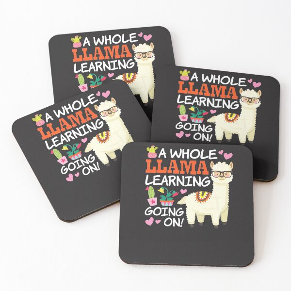 Item preview, Llama Learning  designed and sold by WildRagsTees.