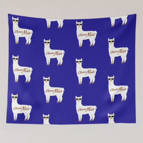 Item preview, Llama Mia Mama Mia designed and sold by WildRagsTees.