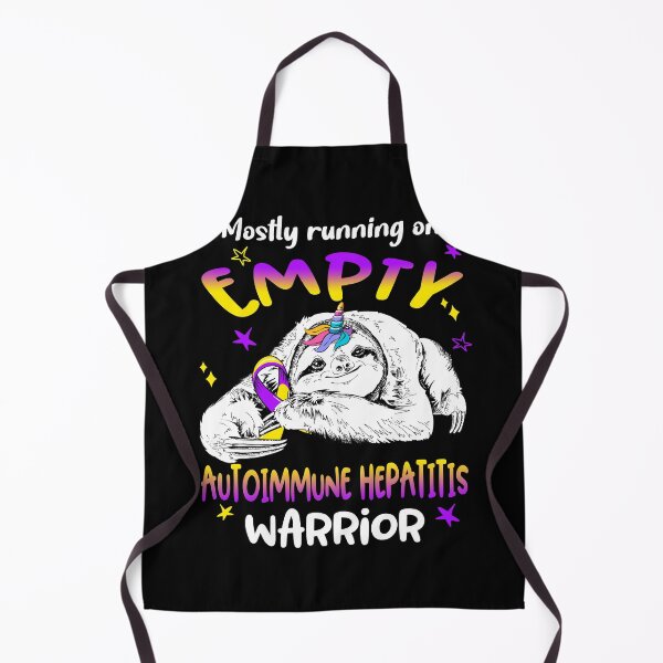 Item preview, Mostly running on Empty Autoimmune Hepatitis Warrior designed and sold by ElizabethS809.