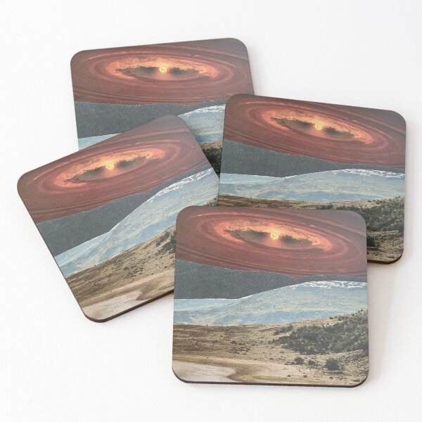 Item preview, Solar flare mountain  designed and sold by MrsBeanArt.